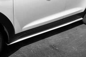 Аэродинамический обвес M&amp;S - боковые накладки Hyundai Tucson 2015-2019 ― Auto-Clover