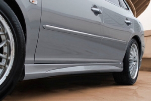 Аэродинамический обвес M&amp;S - боковые накладки Hyundai Grandeur TG 2005-2011 ― Auto-Clover