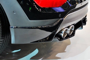 Аэродинамический обвес M&amp;S - задняя накладка Hyundai Tucson 2015-2019 ― Auto-Clover