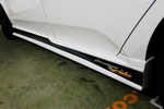 Аэродинамический обвес MyRide - боковые накладки версия 1 KIA Cerato 2009-2012