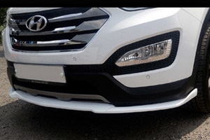 Аэродинамический обвес передняя накладка DKmotion Hyundai Santa Fe 2012-2018 ― Auto-Clover