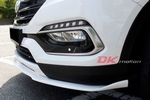 Аэродинамический обвес передняя накладка DKmotion Hyundai Santa Fe 2012-2018