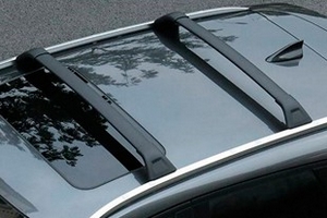 Багажные поперечины для рейлингов черные OEM-Tuning Mazda CX-5 2017-2019 ― Auto-Clover