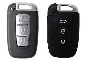 Чехол для ключа RB200R силиконовый (смарт-ключ, 3 кнопки) Mobis Чехлы для ключа  ― Auto-Clover