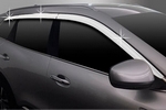 Дефлекторы на окна хромированные (6 элементов) Autoclover Renault Koleos 2016-2019