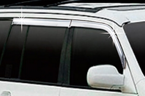 Дефлекторы на окна хромированные Autoclover Hyundai Terracan 2001-2007 ― Auto-Clover