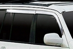 Дефлекторы на окна хромированные Autoclover Hyundai Terracan 2001-2007