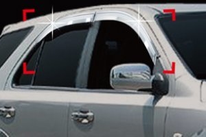 Дефлекторы на окна хромированные Autoclover KIA Sorento 2001-2009 ― Auto-Clover
