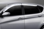 Дефлекторы на окна хромированные Autoclover Hyundai Solaris 2011-2017