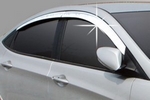 Дефлекторы на окна хромированные Autoclover Hyundai Solaris 2011-2017