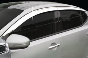 Дефлекторы на окна хромированные Autoclover KIA Optima 2010-2015 ― Auto-Clover