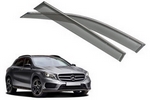 Дефлекторы на окна с хромированным молдингом OEM-Tuning Mercedes-Benz GLA-Class X156 2014-2019