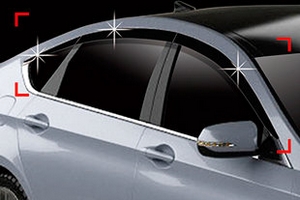Дефлекторы на окна тонированные Autoclover Hyundai Genesis 2008-2019 ― Auto-Clover