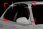 Дефлекторы на окна тонированные Autoclover Hyundai Sonata 2001-2005 ТагАЗ