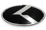 Эмблема K-Style хром-черный Эмблемы и логотипы 