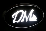 Эмблема с светодиодной подсветкой Santa Fe DM Change Up Hyundai Santa Fe 2012-2018