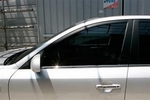 Хромированные молдинги на окна дверей (низ) Autoclover KIA Cerato 2003-2008