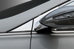 Хромированные накладки на крепления зеркал Autoclover Hyundai Sonata 2009-2014