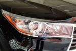 Хромированные накладки на передние фары OEM-Tuning Toyota Highlander 2014-2019