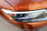Хромированные накладки на передние фары (вариант 2) OEM-Tuning Nissan X-Trail 2014-2019