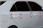 Хромированные накладки на ручки дверей (smart key) Autoclover Toyota Camry 2011-2017