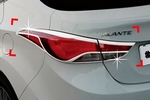 Хромированные накладки на задние фонари Autoclover Hyundai Elantra 2010-2015