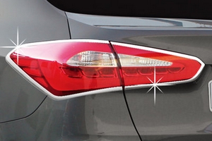 Хромированные накладки на задние фонари Autoclover KIA Cerato 2013-2018 ― Auto-Clover