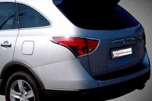 Хромированные накладки на задние фонари Cromax Hyundai ix55 2007-2014 ― Auto-Clover