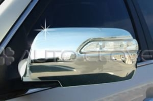 Хромированные накладки на зеркала с поворотником Autoclover KIA Magentis 2006-2008 ― Auto-Clover