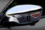 Хромированные накладки на зеркала с поворотником (вариант 2) OEM-Tuning Nissan X-Trail 2014-2019