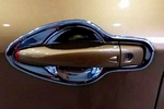 Хромированные накладки под ручки дверей OEM-Tuning Nissan Qashqai 2014-2019