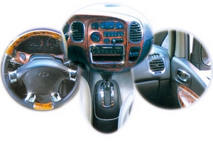 Хромированный набор накладок для салона Hyundai Starex 1998-2004 ― Auto-Clover