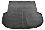 Коврик в багажник (5 мест) полиуретановый черный Norplast Hyundai Santa Fe 2018-2019