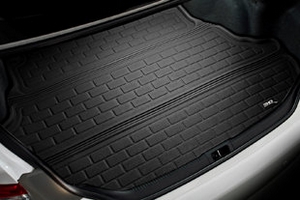 Коврики багажника текстильный черный 3D Lux Sotra Porsche Cayenne 2011-2019 ― Auto-Clover