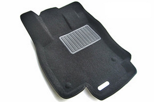 Коврики текстильные черные Business 3D Euromat Peugeot 308 2007-2013 ― Auto-Clover