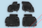 Коврики в салон полиуретановые с бортиком черные Rezaw Plast Ford Mondeo V 2015-2019
