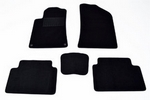 Коврики в салон текстильные черные SV-Design Peugeot 508 2011-2019