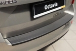 Накладка на задний бампер пластиковая Rider Skoda Octavia III 2013-2019