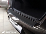 Накладка на задний бампер пластиковая Rider Volkswagen Passat B7 2010-2015