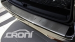 Накладка на задний бампер &quot;стандарт&quot; матовая стальная Croni Hyundai i40 2011-2019