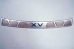 Накладка на задний бампер с логотипом JMT Subaru XV 2012-2018