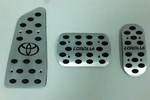 Накладки на педали (АКПП) OEM-Tuning Toyota Corolla 2007-2013