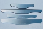 Накладки на пороги алюминиевые (вариант 1) ArtX Hyundai Grandeur HG 2011-2019