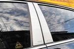 Накладки на стойки дверей AL Hair Line Dxsoauto Hyundai Grandeur HG 2011-2019