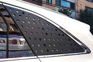 Накладки на заднее боковое окно Dxsoauto KIA Sorento Prime 2015-2019 ― Auto-Clover