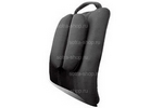 Подушка на спинку сиденья для поддержки спины гелевая черная Jusit Универсальные товары 
