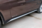 Пороги боковые штатные OEM-Tuning BMW X1 (E84) 2009-2015