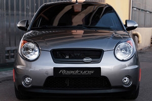 Решетка радиатора RoadRuns (неокрашено) KIA Picanto 2004-2011 ― Auto-Clover