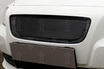 Сетка защитная 3D в решетку радиатора Premium черный Strelka Volvo S40 2004-2012