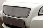 Сетка защитная 3D в решетку радиатора Standart хром Strelka Volvo S40 2004-2012
